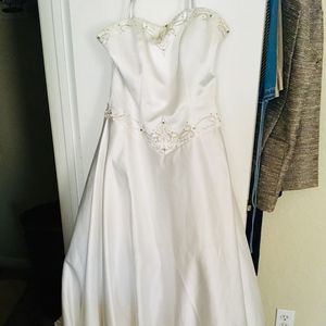 Moonlight Strapless Wedding Gown